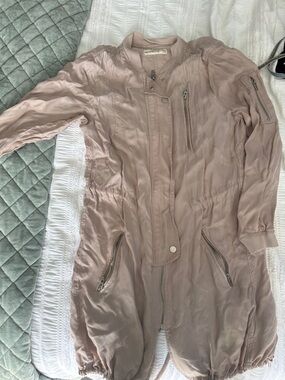 Blank NYC Light Mauve Utility Jacket
